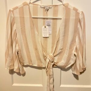 American Eagle cropped shirt
